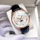 Super Replica Omega De Ville White Dial Black Leather Strap Rose Gold Bezel 40mm (8)_th.jpg